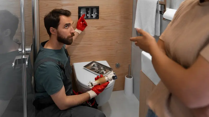 How to adjust toilet float inside a toilet tank
